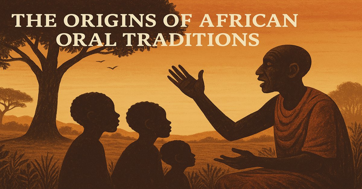 The Origins of African Oral Traditions