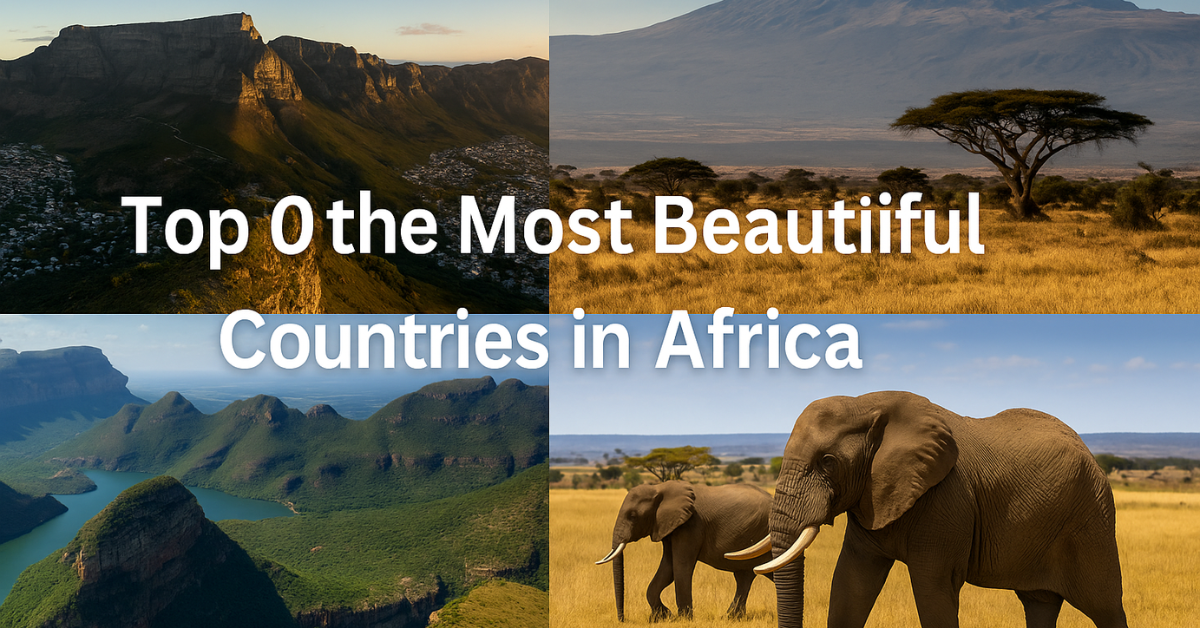 Top 10 the Most Beautiful Countries in Africa